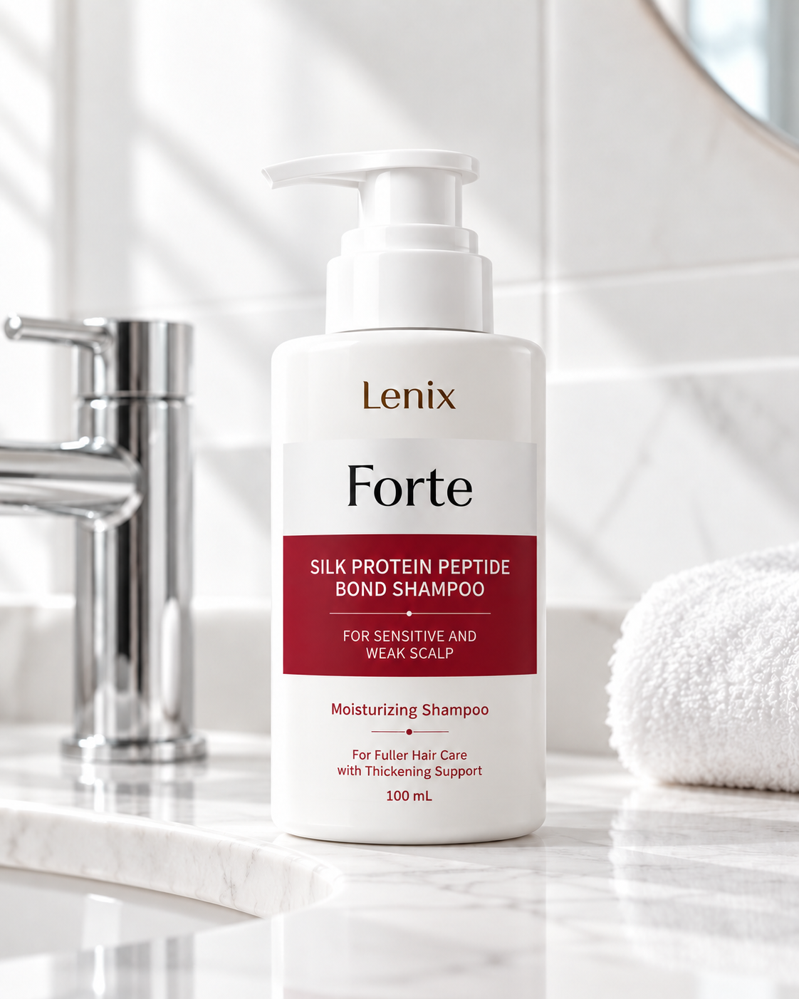 Lenix Forte silk protein shampoo and conditioner duo